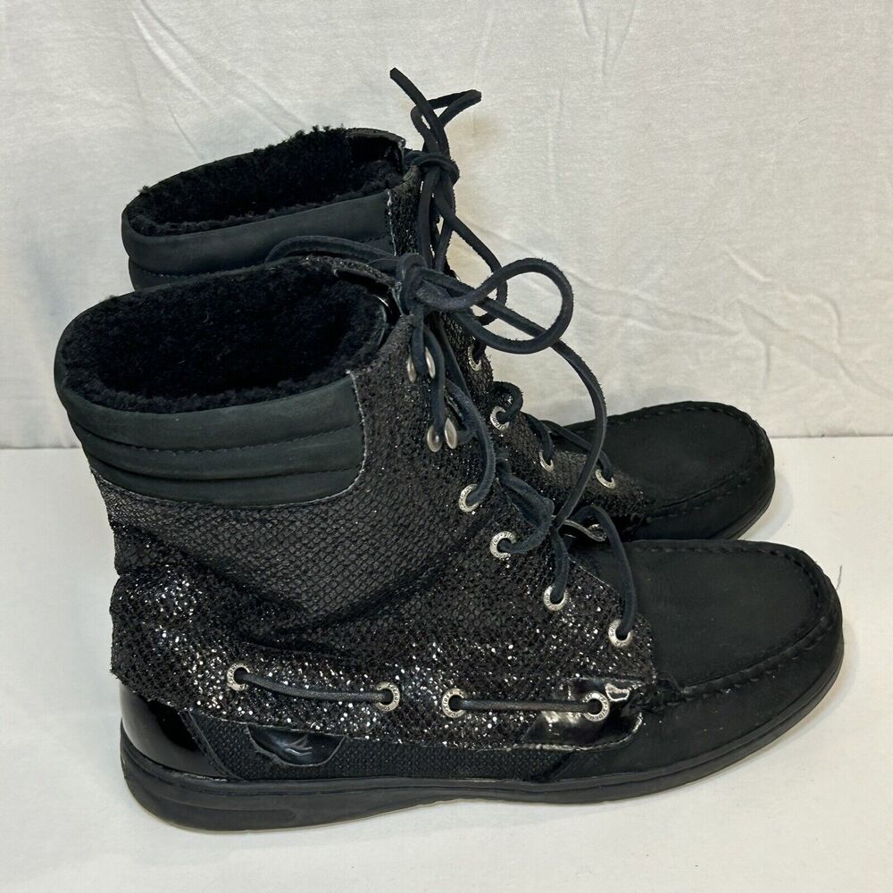Sperry Black Winter & Rain Boots